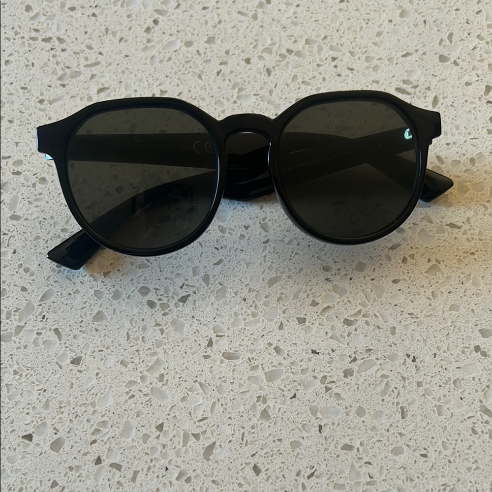 American Eagle Outfitters Black Round Sunglasses Minimalist Design